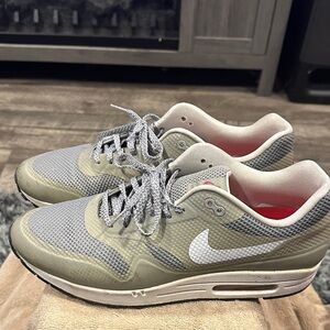 Nike Gray and White Men's Sneakers
